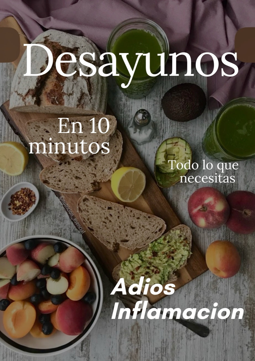 DESAYUNOS ANTIINFLAMATORIOS